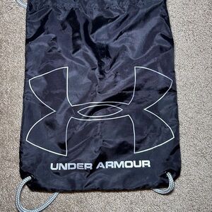 Under Armour Black Drawstring Bag